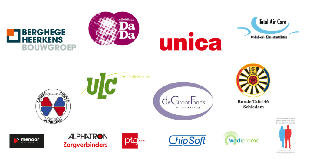 Logo's bedrijven Franciscus Foundation